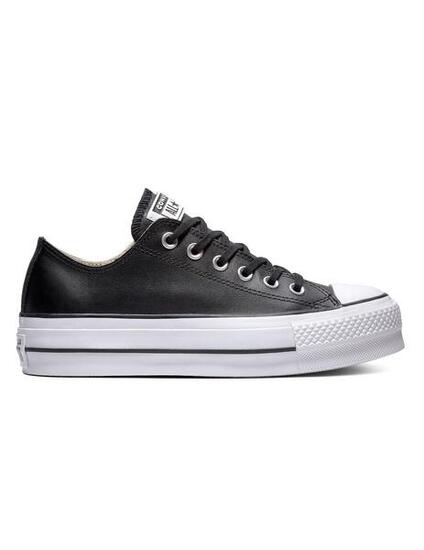 Scarpe da donna Converse All Star Lift Clean in pelle nera
