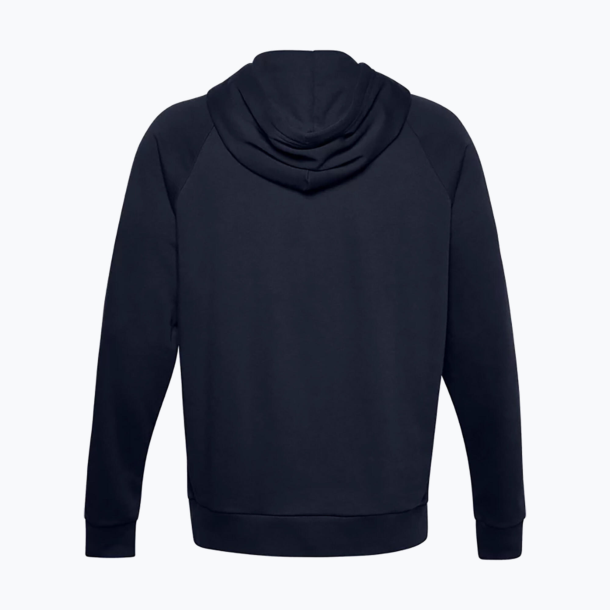 Casaco de treino com capuz com logótipo grande Rival para homem (Azul Marinho) 2/7