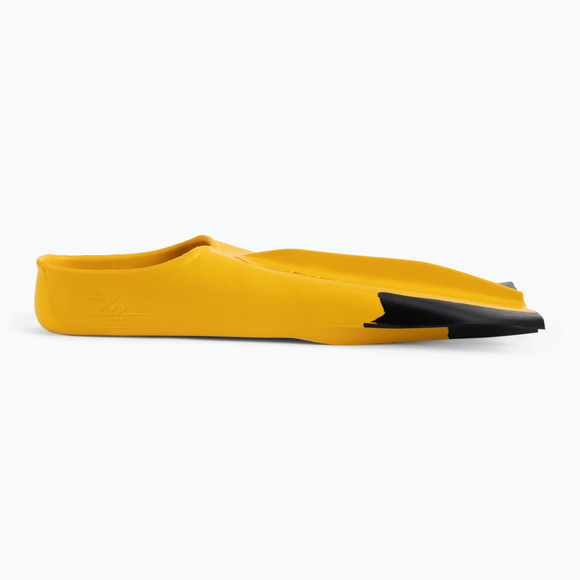 Pinne corte da allenamento per il nuoto Finis Zoomers Z2 Giallo-Nero 3/5