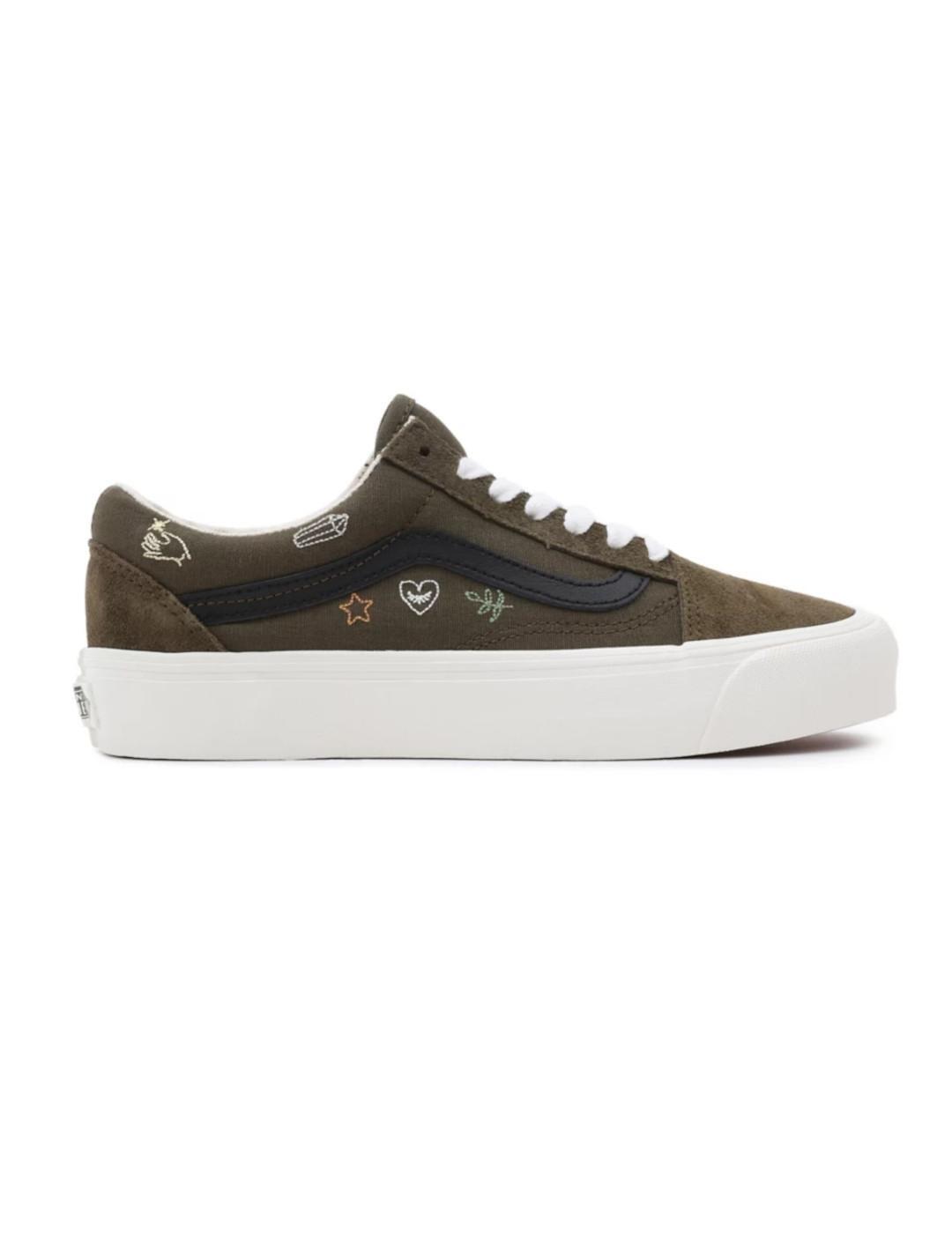 Zapatillas Vans de Mujer de color verde Decathlon