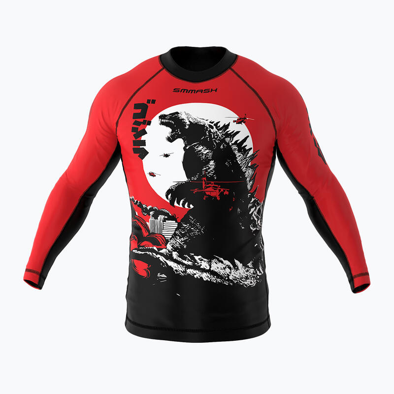 SMMASH Zilla rashguard à manches longues pour hommes