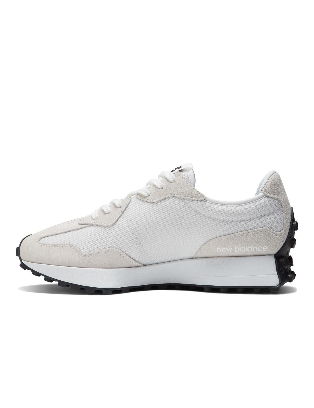 Scarpe da ginnastica da uomo New balance 327 bianche 3/6