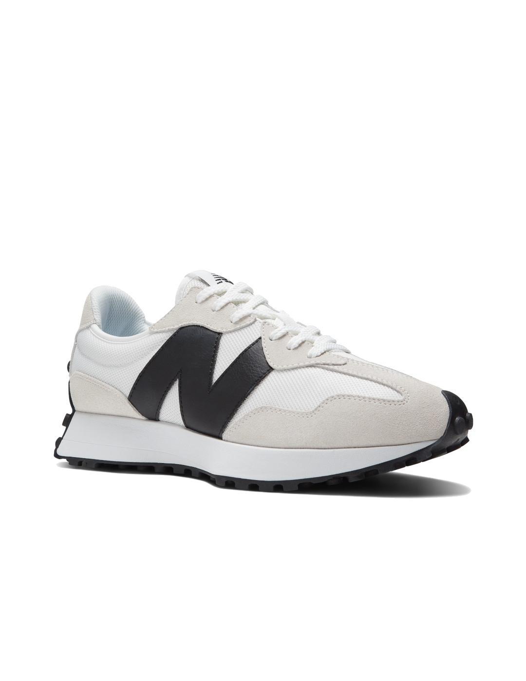 Scarpe da ginnastica da uomo New balance 327 bianche 2/6