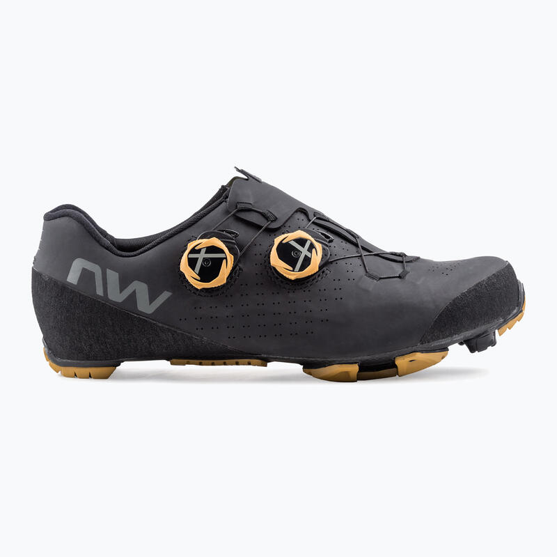 Zapatos para bicicletas para hombres Northwave Extreme XC Negro y miel