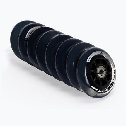 Inline-Skate-Rollen mit Lager Rollerblade Wheelkit 90mm/84A + SG9 8-tlg.