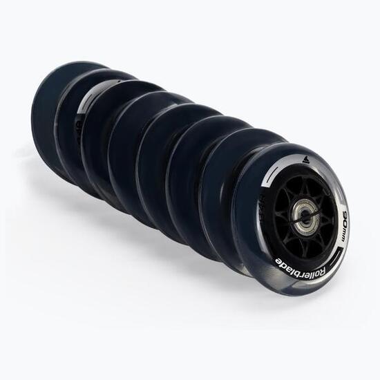 Inline-Skate-Rollen mit Lager Rollerblade Wheelkit 90mm/84A + SG9 8-tlg.