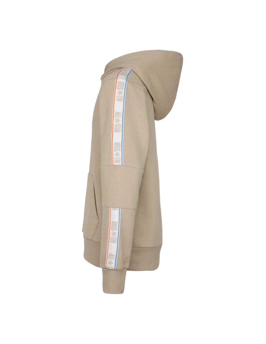 Sudaderas jerseys polares para Niño Converse  cnvb Beige 3/4