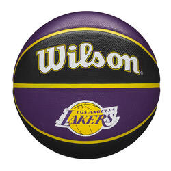 Balketball Ball Wilson NBA Team Tribute Los Angeles Lakers