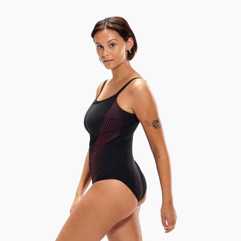 Costume intero da bagno da donna Speedo RystalLux stampato modellante