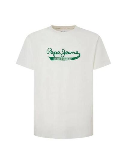 T-shirts pour hommes Pepe jeans Blanc.