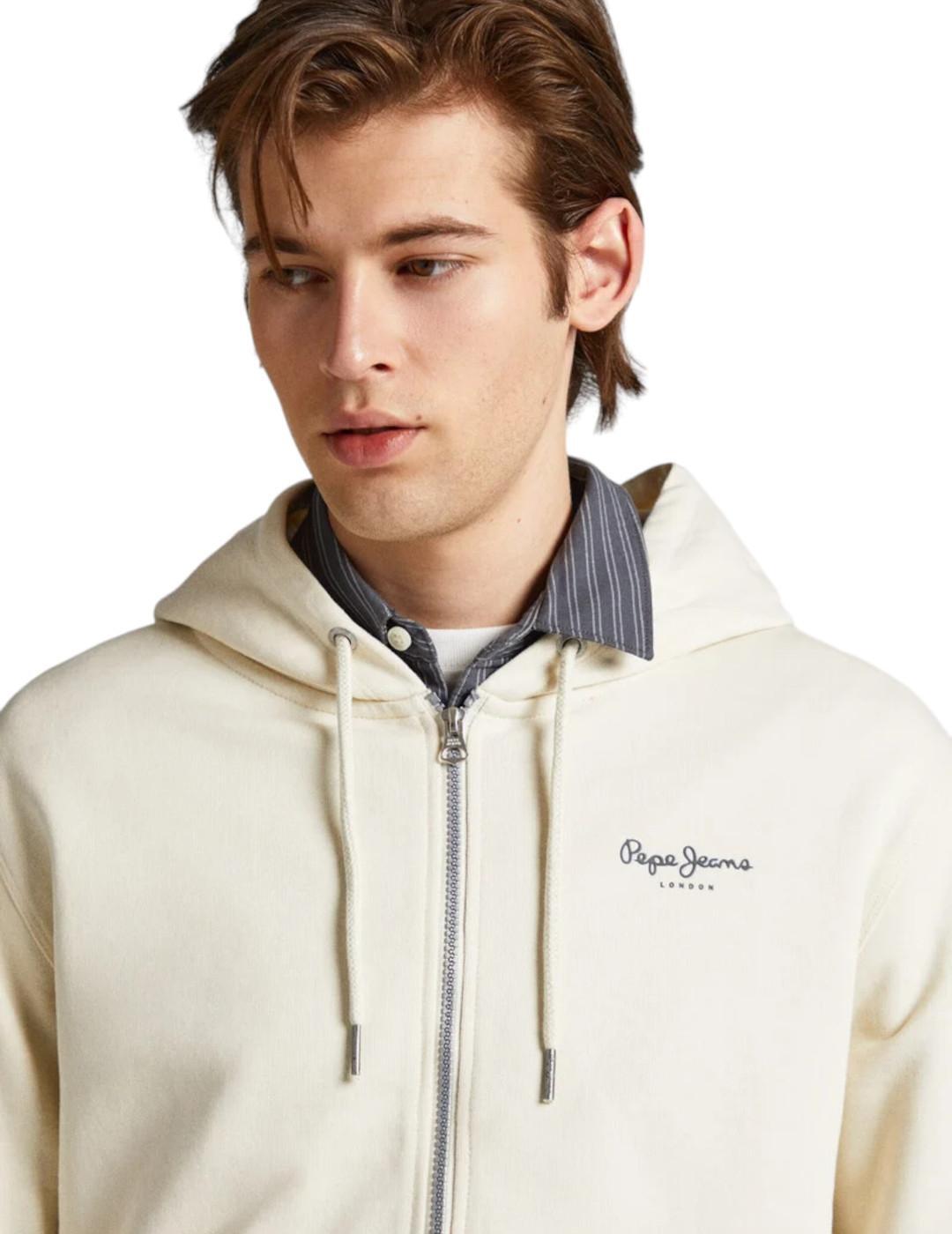 Sweatshirts/jackets for Men Pepe Jeans Beige 3/3