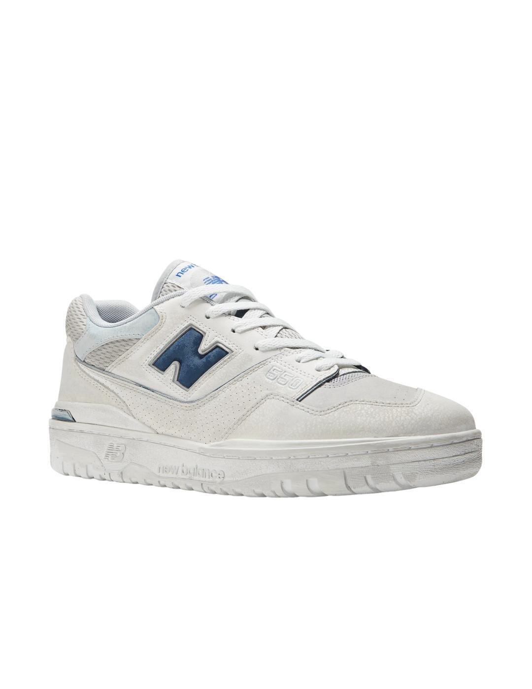 Baskets pour hommes New Balance 550 Gris 3/4