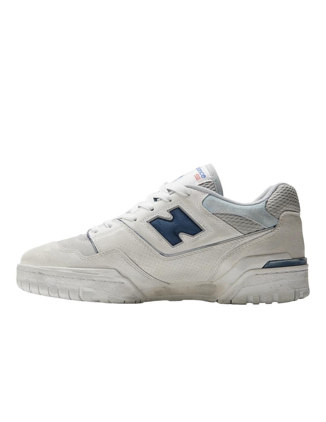 Baskets pour hommes New Balance 550 Gris 2/4