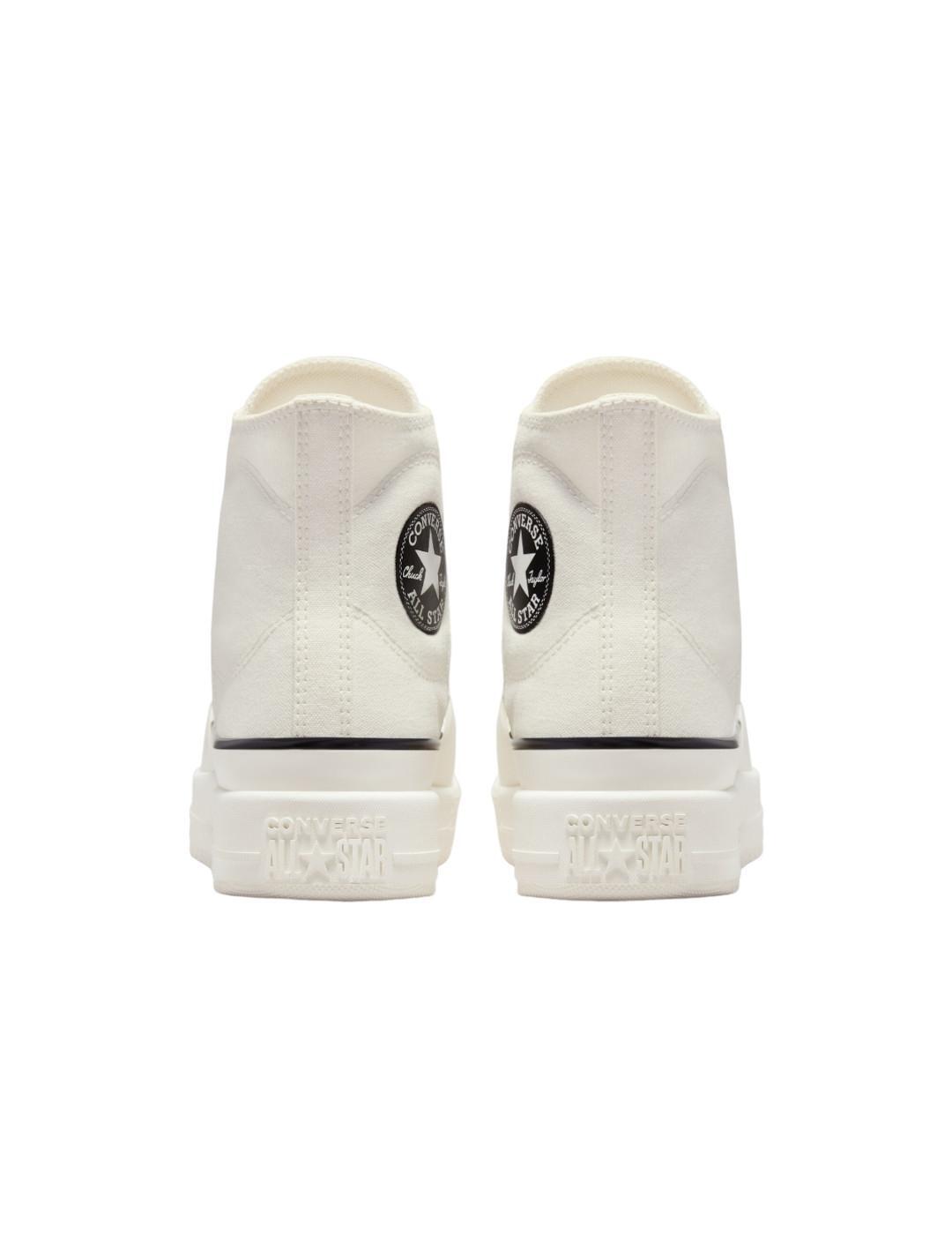 Women's Converse Ctas Construct Hi White Sneakers 5/5
