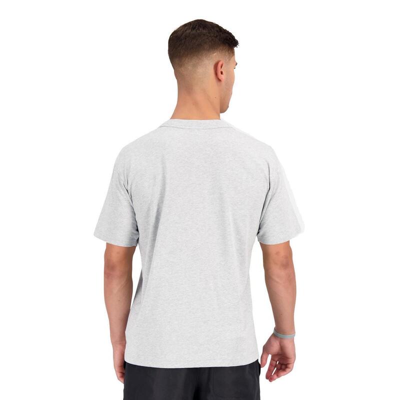 Camiseta de manga corta para Hombre New balance Mt31503 Gris