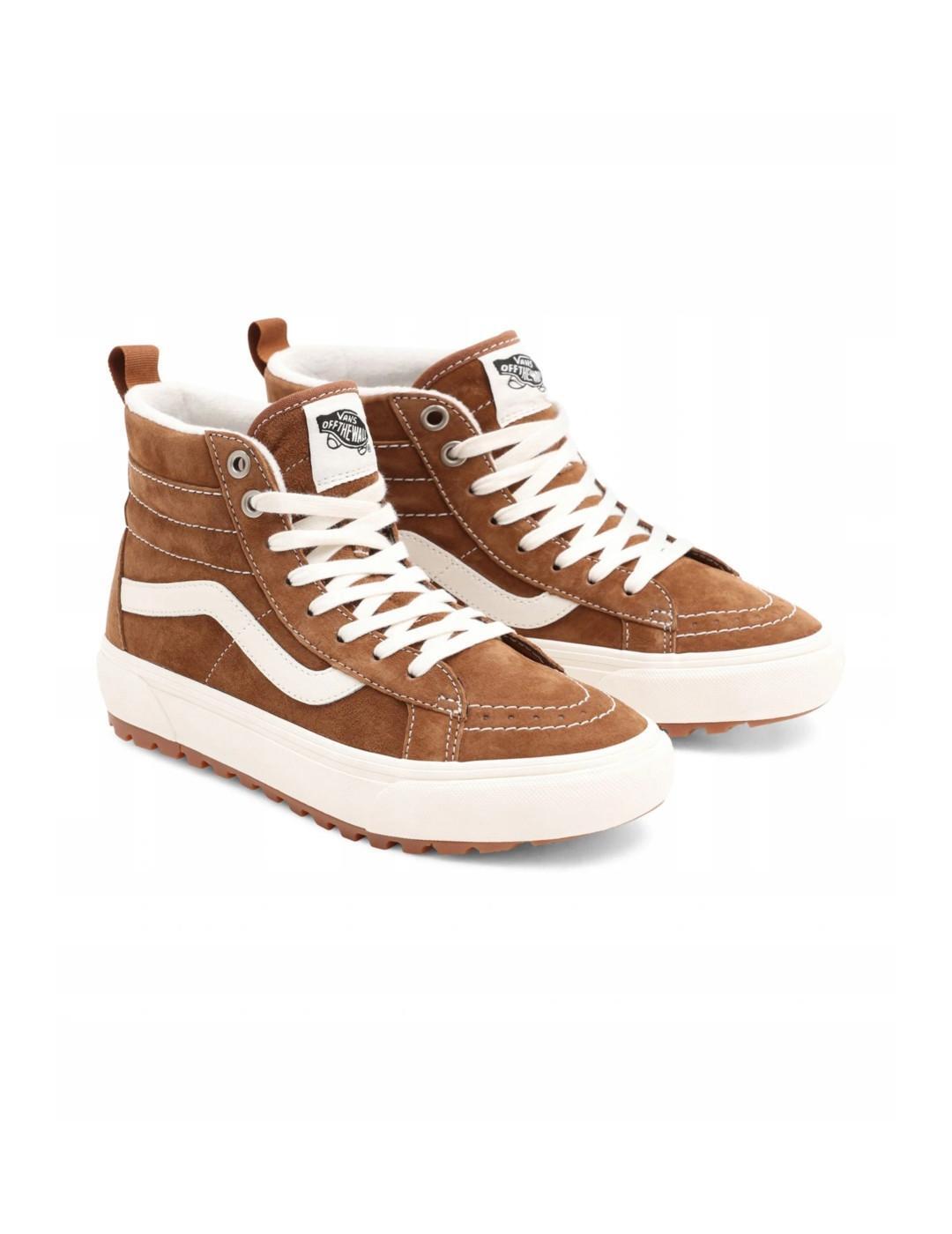 Tênis para mulher Vans K8-hi mte-1 Marrom 2/6