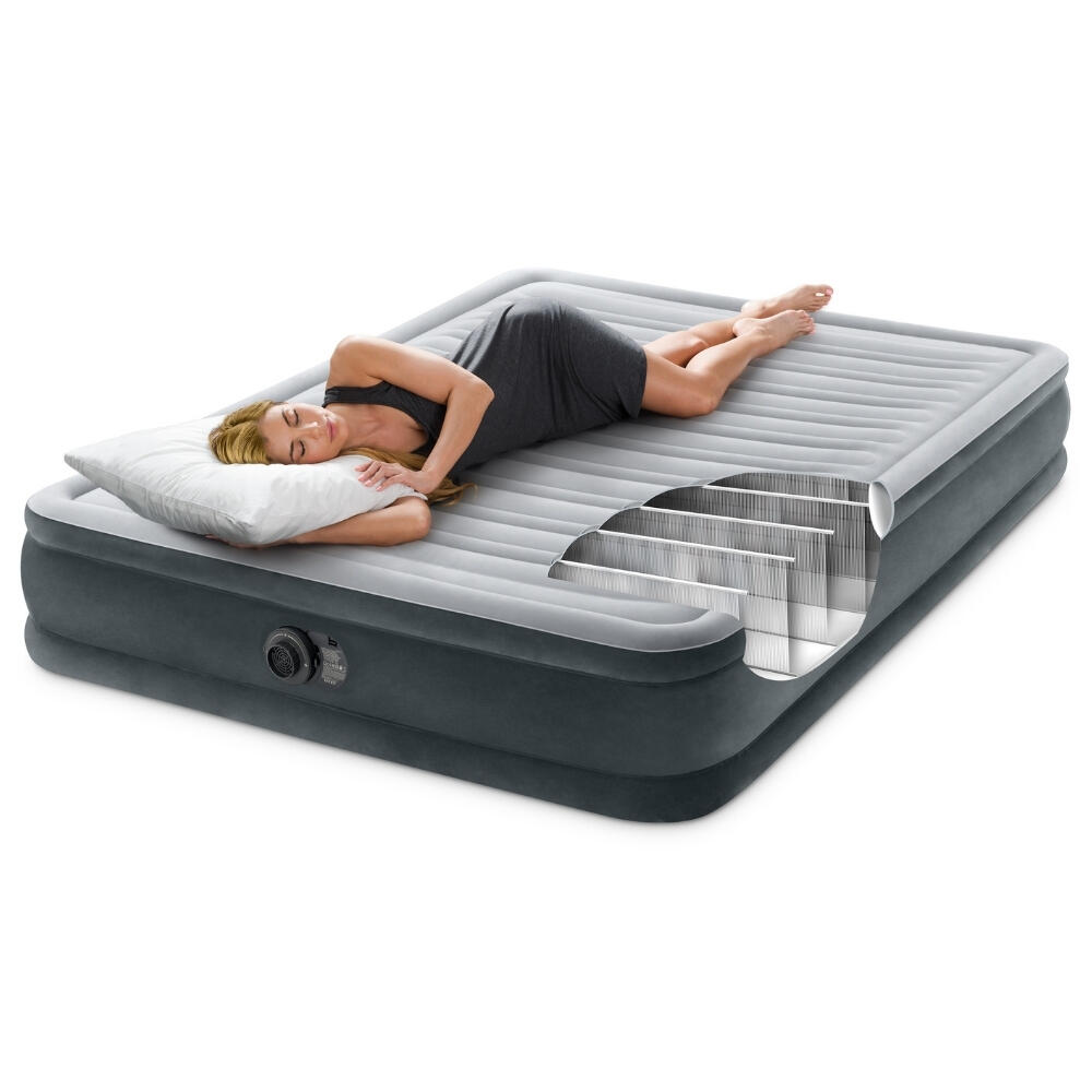 Matelas gonflable Intex Plush Mid - 2P -  203x152x33 cm + Accessoires CB18 7/7