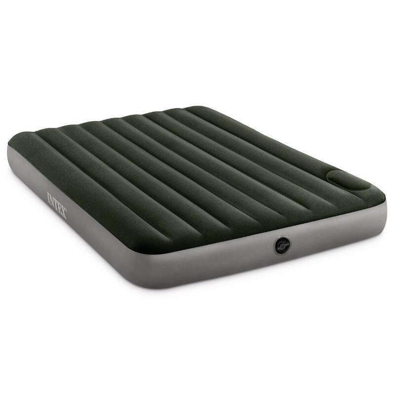 Matelas gonflable Intex Downy - 2P -  203x152x25 cm + Accessoires