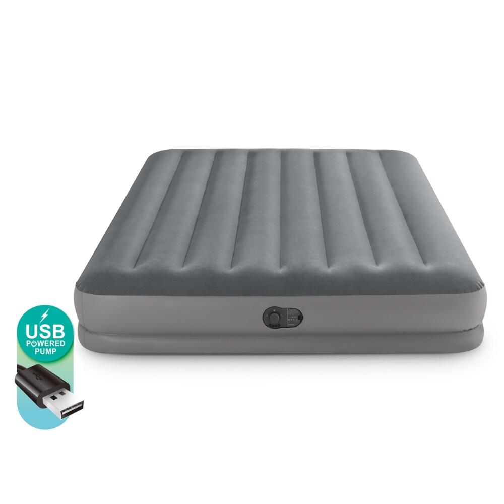 Matelas gonflable Intex Prestige - 2P -  203x152x30 cm + Accessoires CB15 7/7