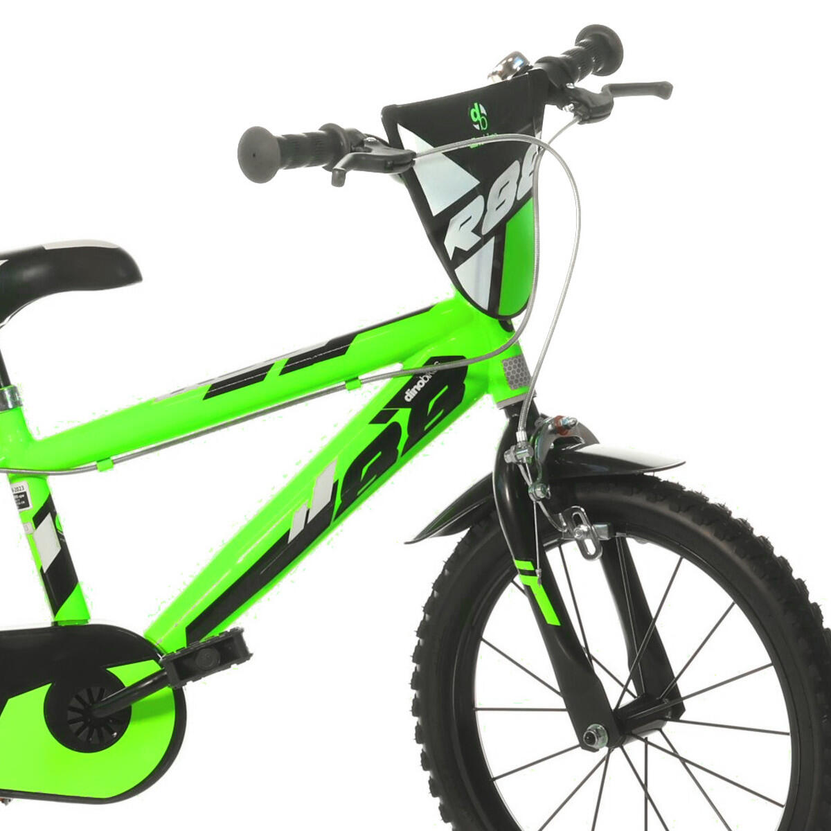 Bicicleta Niños 14 Pulgadas R88 verde 4-6 años 3/5