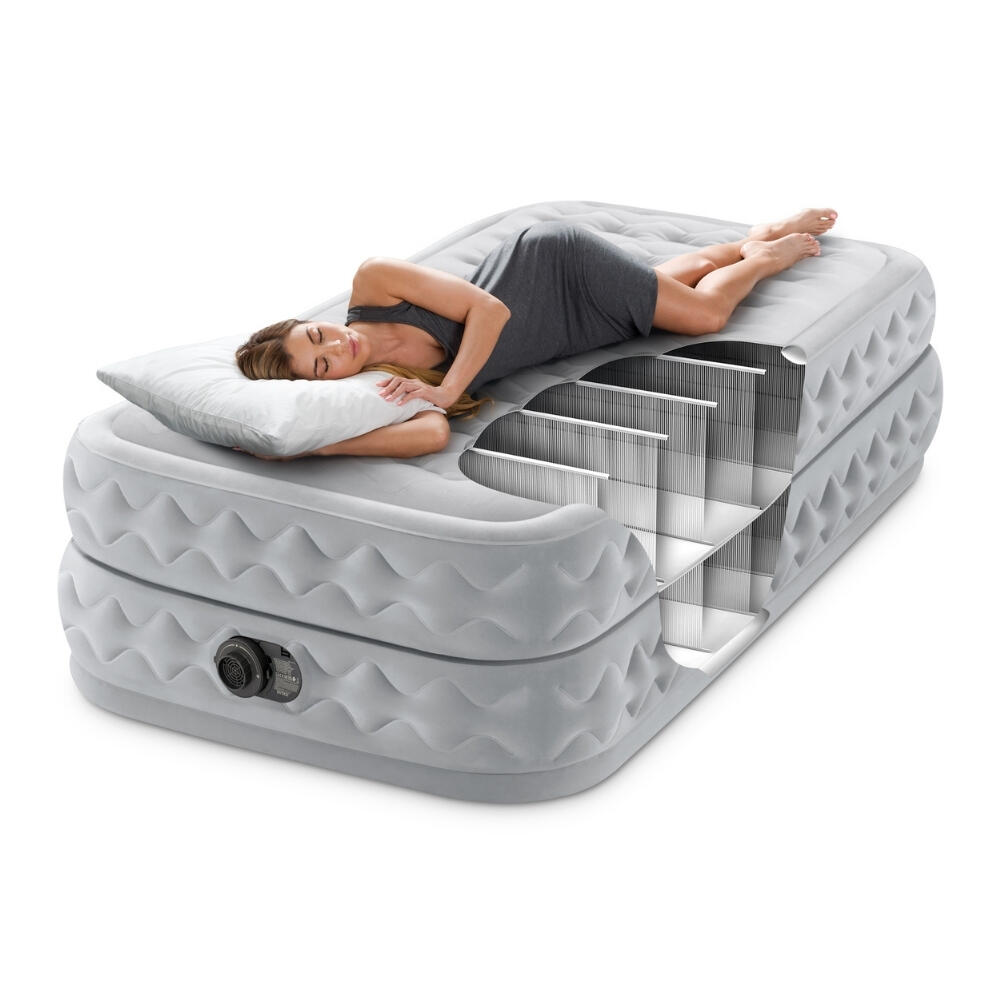 Matelas gonflable Intex Supreme Air-Flow - 1P -  191x99x51 cm + Accessoires CB18 6/7