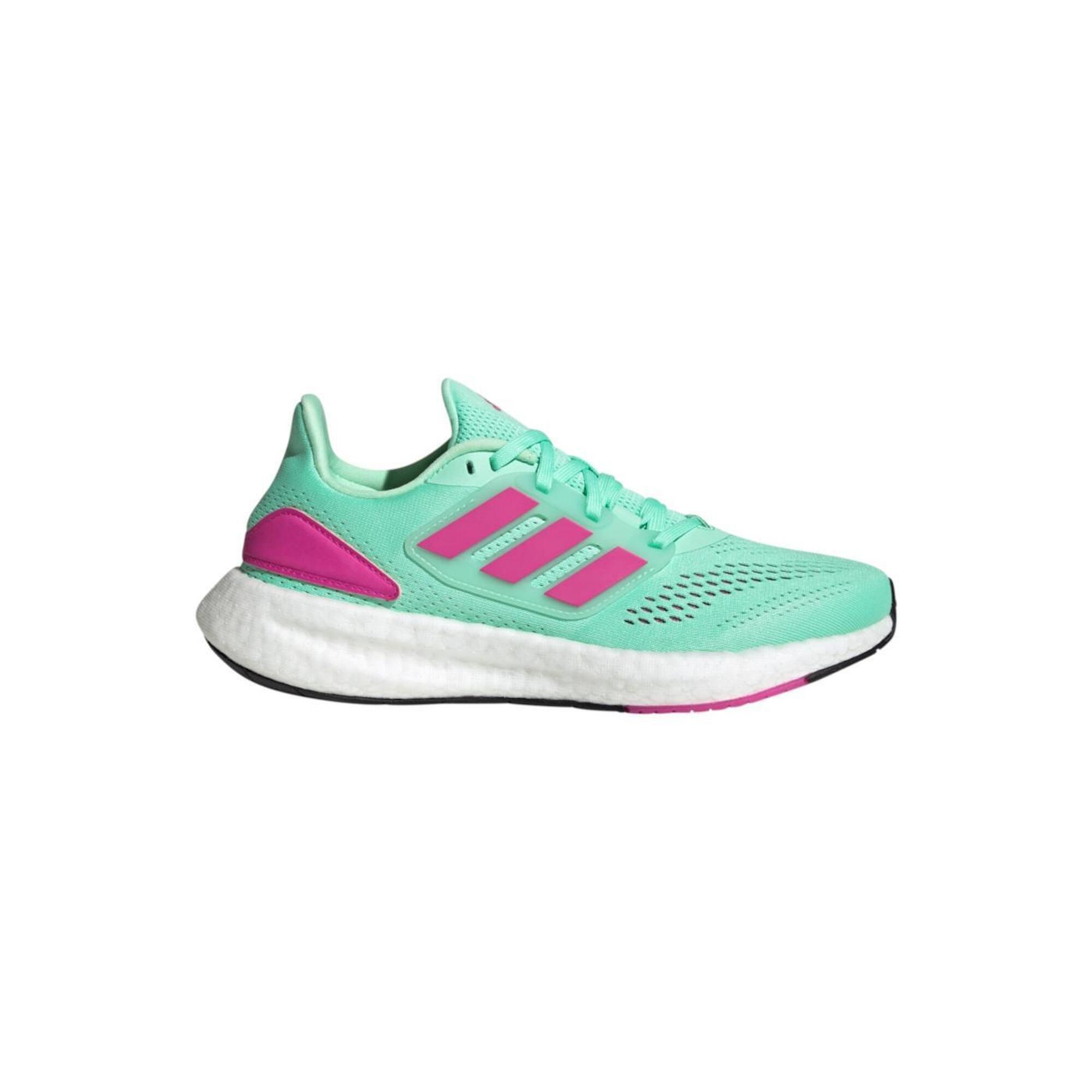 Adidas - Chaussures De Running Femme Adidas Pureboost 2022/23 - Chaussures De Sport - Rose|vert - 40 - Decathlon