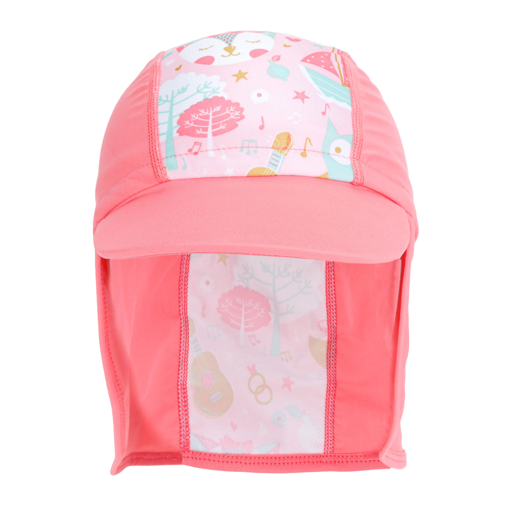 Splash About - Casquette De Baseball Splash About Owl And Kitten Pour Enfants - Bob - Rose - Decathlon