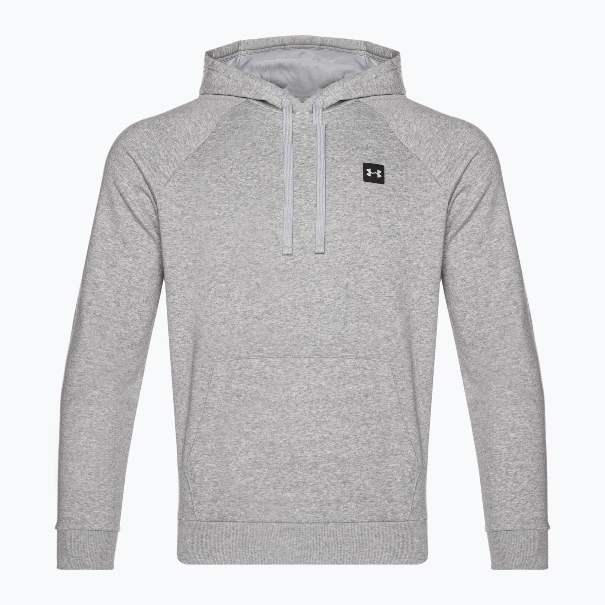 Felpa Con Cappuccio Uomo Under Armour Rival Grigio 5/7
