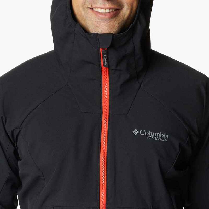 Chaqueta de transición para hombres Columbia platinum peak softshell chaqueta