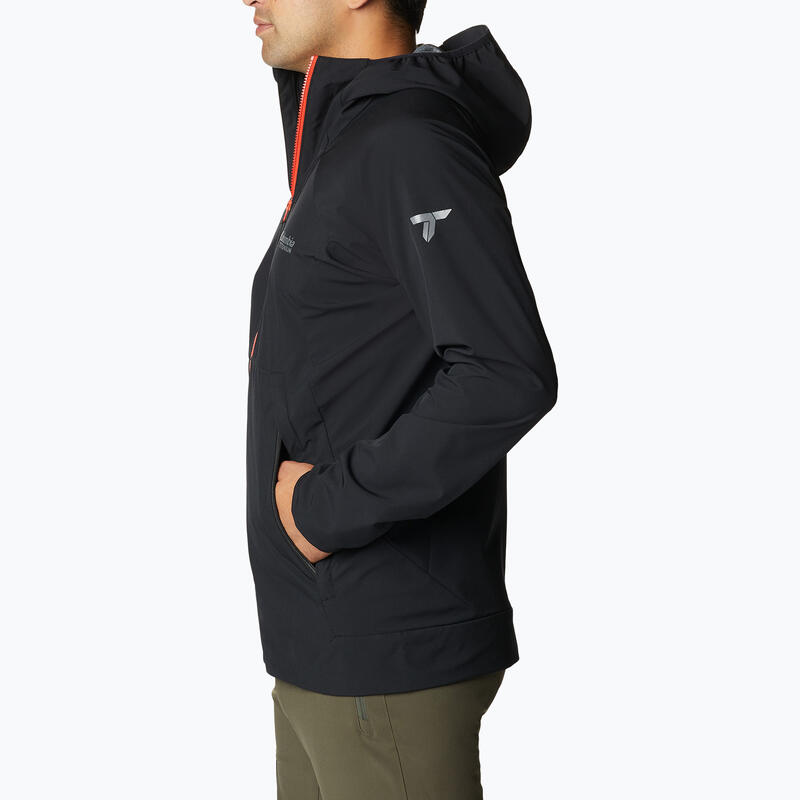 Chaqueta de transición para hombres Columbia platinum peak softshell chaqueta