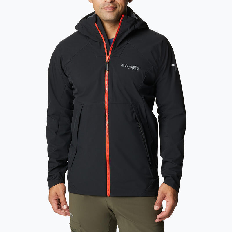 Chaqueta de transición para hombres Columbia platinum peak softshell chaqueta