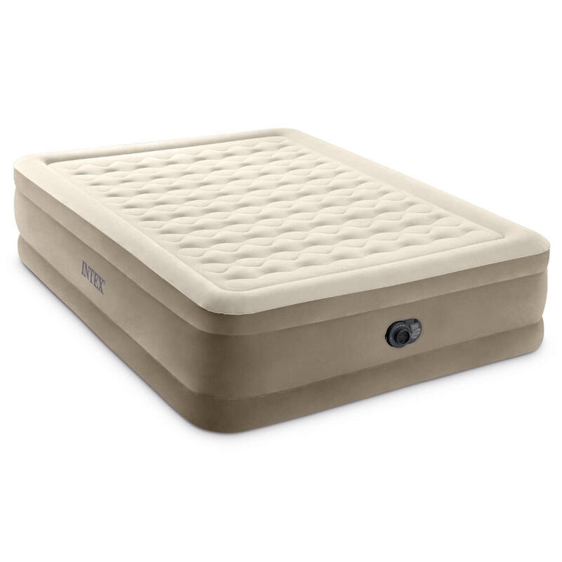 Matelas gonflable Intex Ultra Plush - 2P - 203x152x46 cm + Accessoires CB21