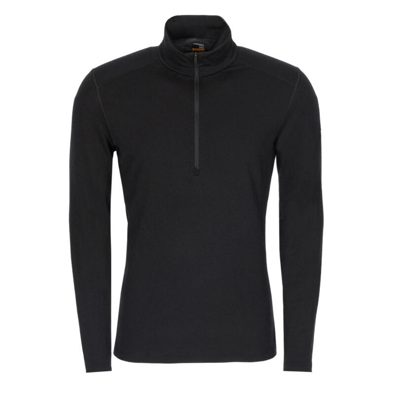 Men 200 Oasis LS Half Zip férfi aláöltöző felső - fekete