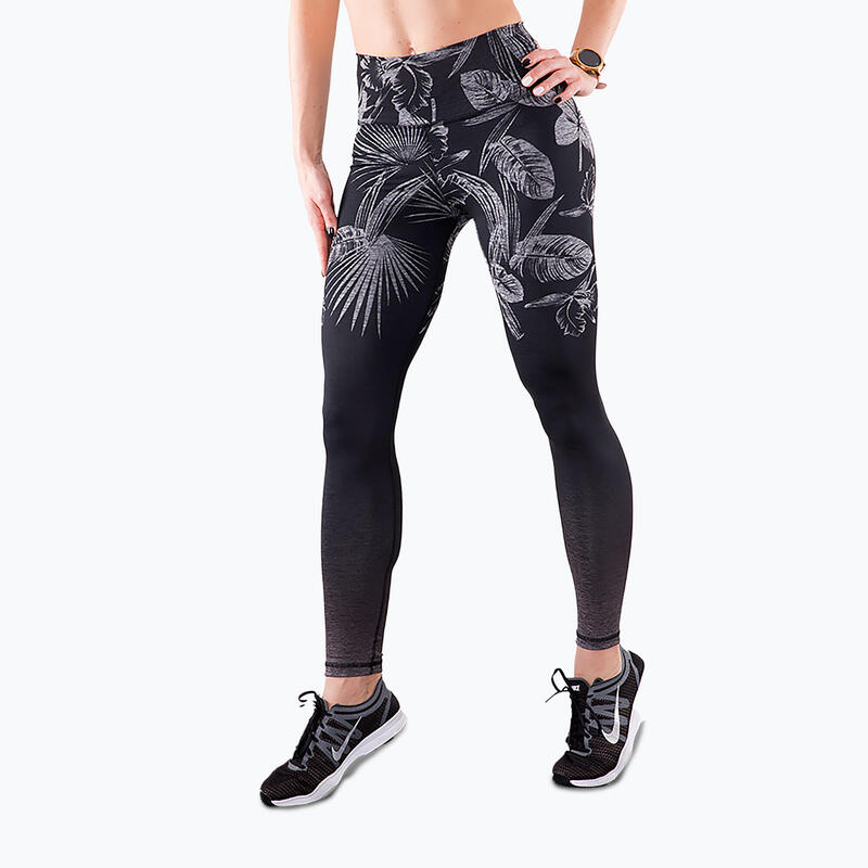 Mallas de entrenamiento de mujer 2skin Ombre Jungle Negro