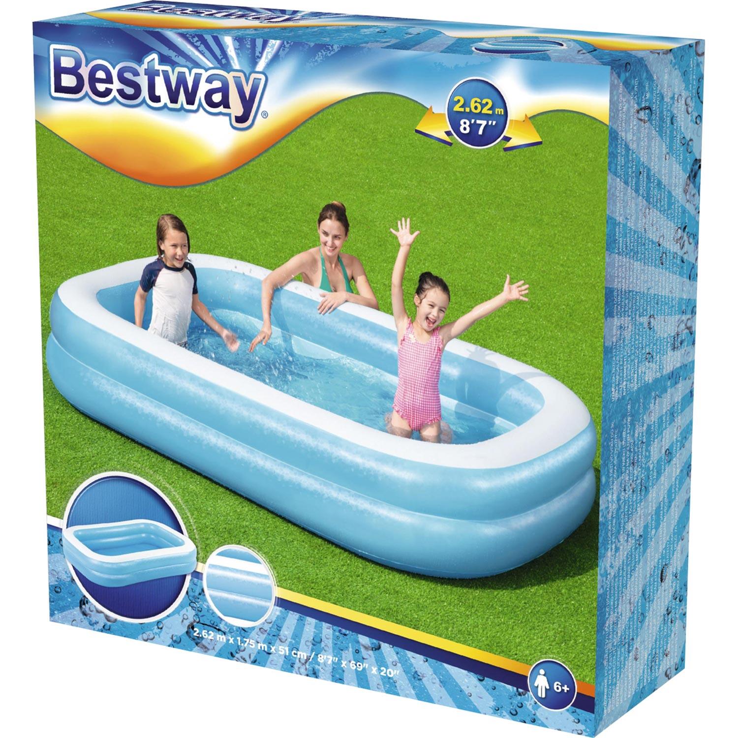 262 x 175 x 51 cm Bestway Rectangular family pool