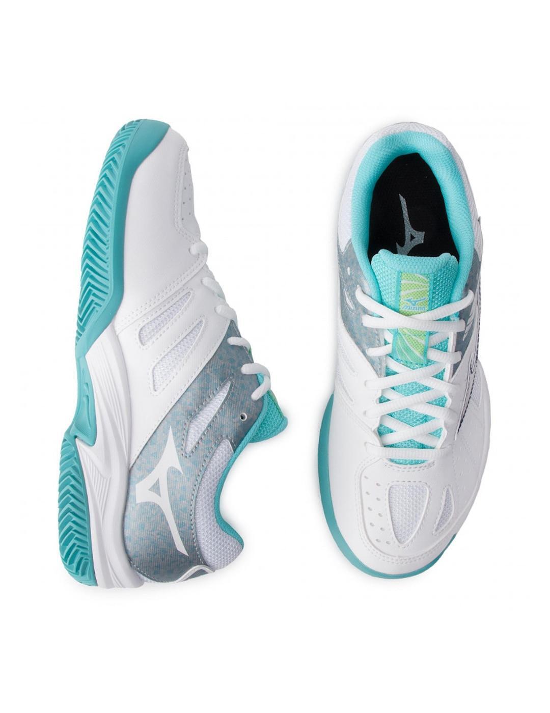 Chaussures pour femmes Mizuno Break shot 2cc Blanc 3/4