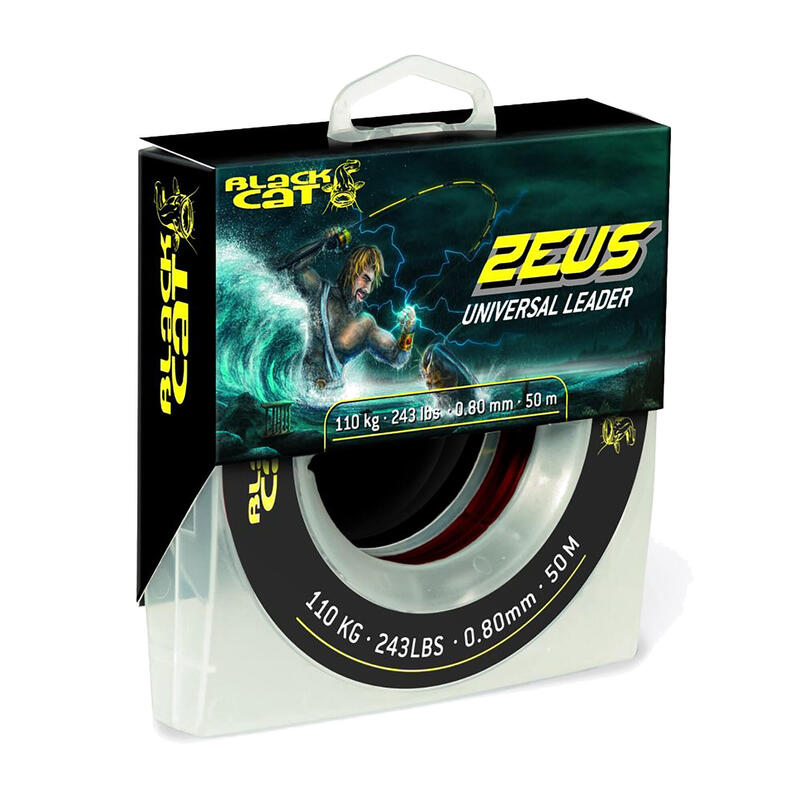 Trenza Leader Black Cat Zeus Universal