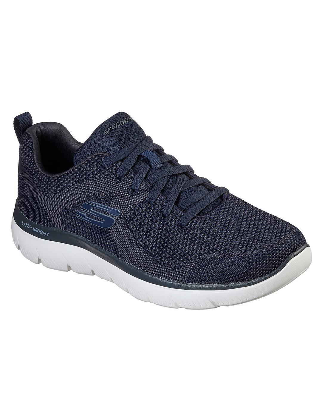 Moda/sportwear per uomo Skechers Blu 2/7