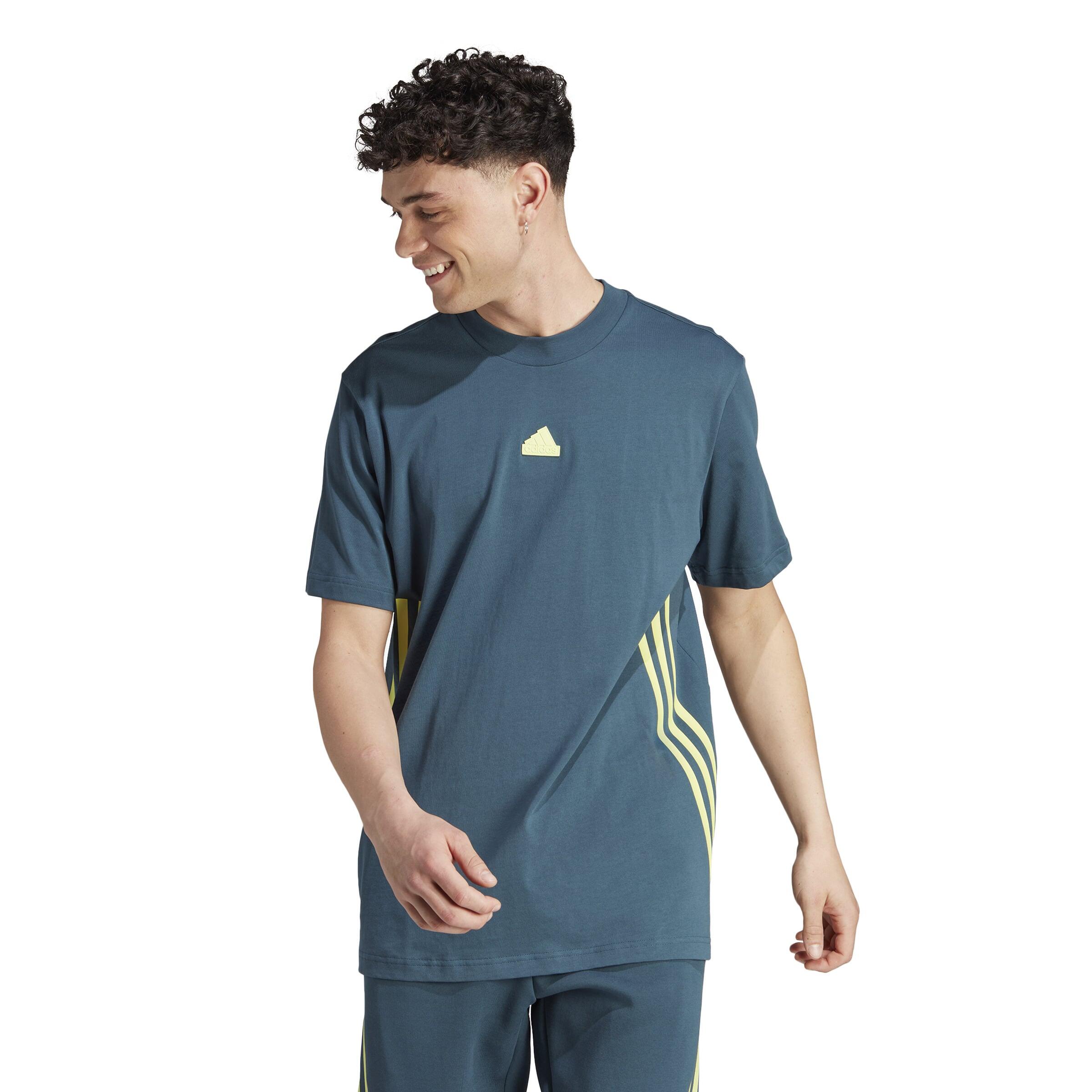 T-shirts pour hommes Adidas Bleu 2/7