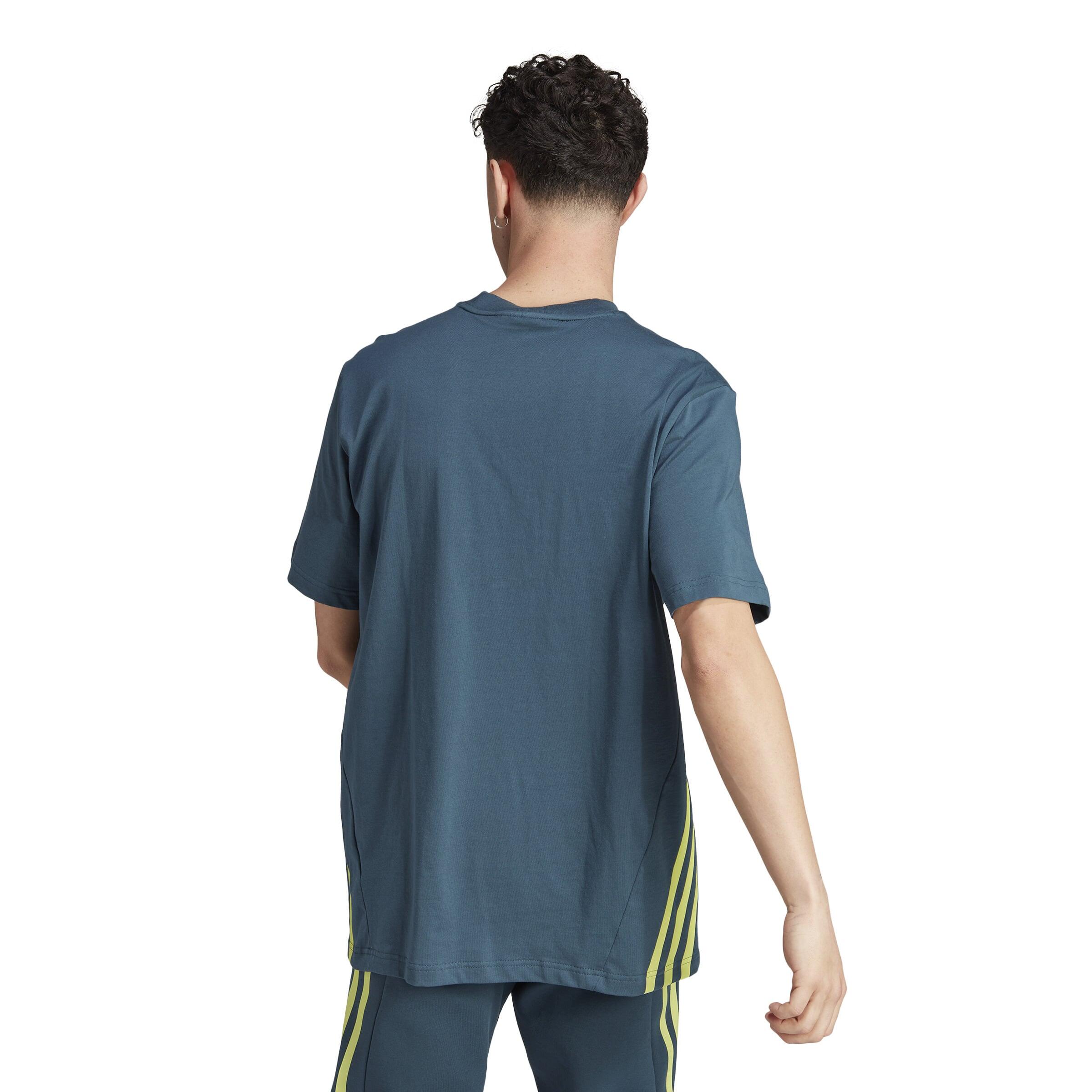 T-shirts pour hommes Adidas Bleu 3/7