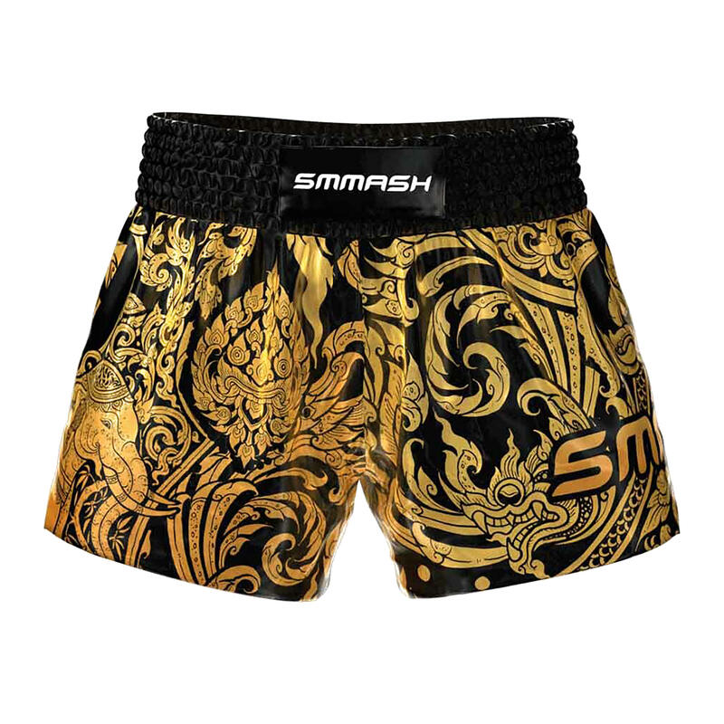 Pantalones cortos para la historia de smmash de los hombres de muay thai