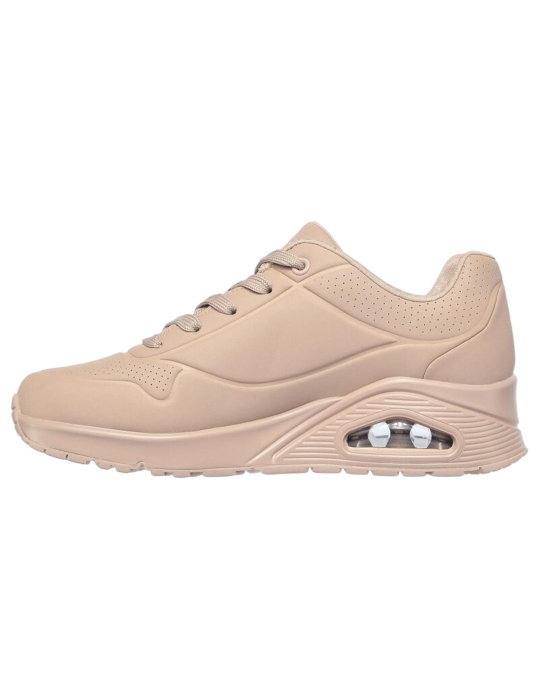 Mode/sportswear pour femme Skechers beige 2/4