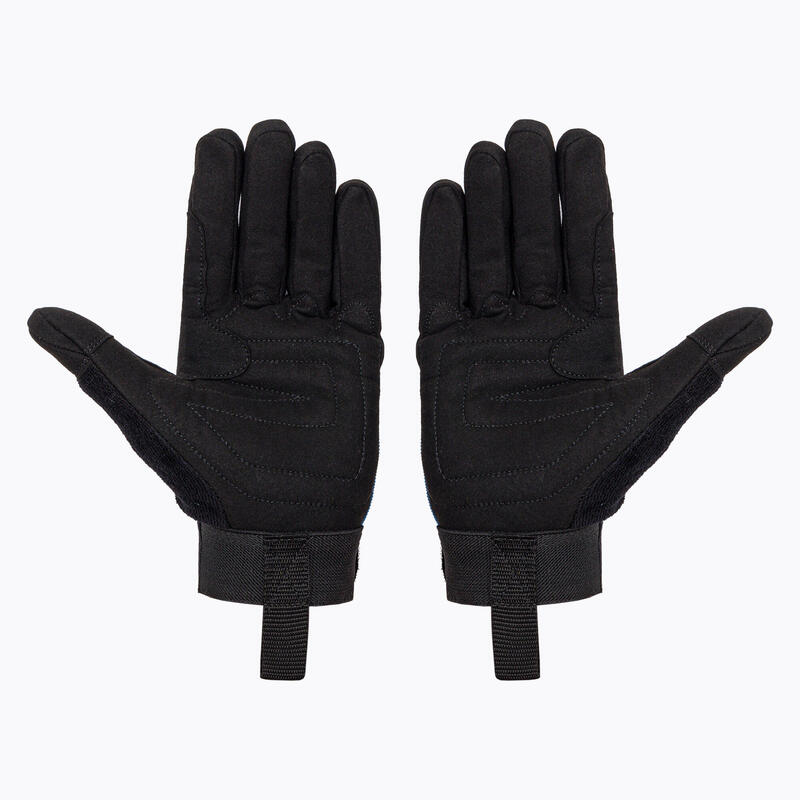 Guantes de hombres negros Guantes de hombres Crag-Niebieski-M