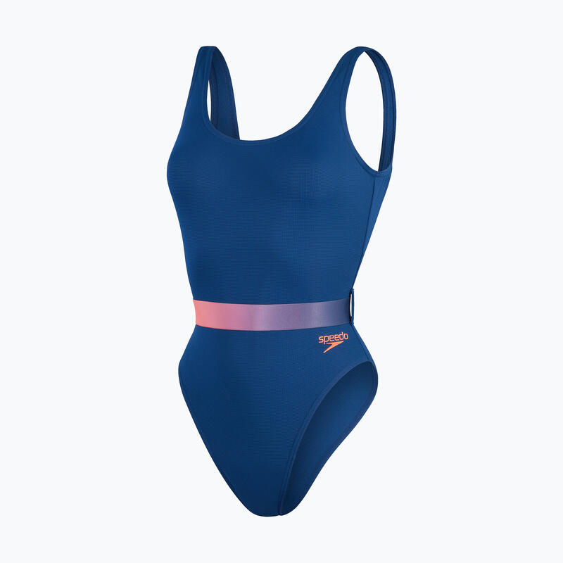 Maillot de bain une pièce Speedo avec ceinture et dos en U profond pour femmes