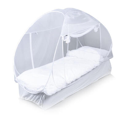 Deconet Tenda pop-up per zanzare I. bianca. 1 persona