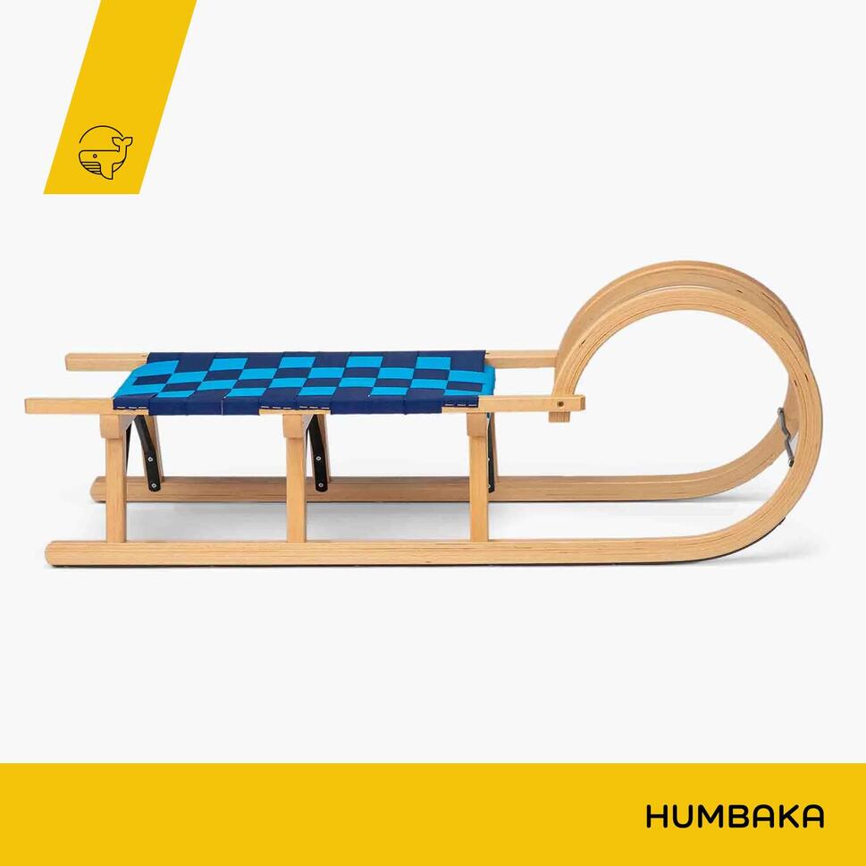 Sanki drewniane HUMBAKA Baranie Rogi