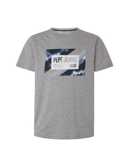 Camisetas para Hombre Pepe jeans Gris