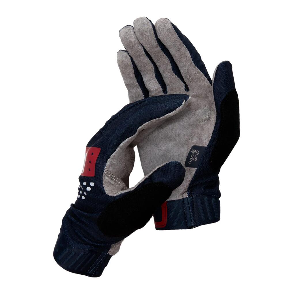 Leatt MTB 2.0 XFlow Long Gloves Onyx / Dark Blue