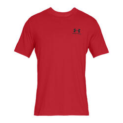 Hommes Under Armour Sportstyle Left Chest SS T-shirt