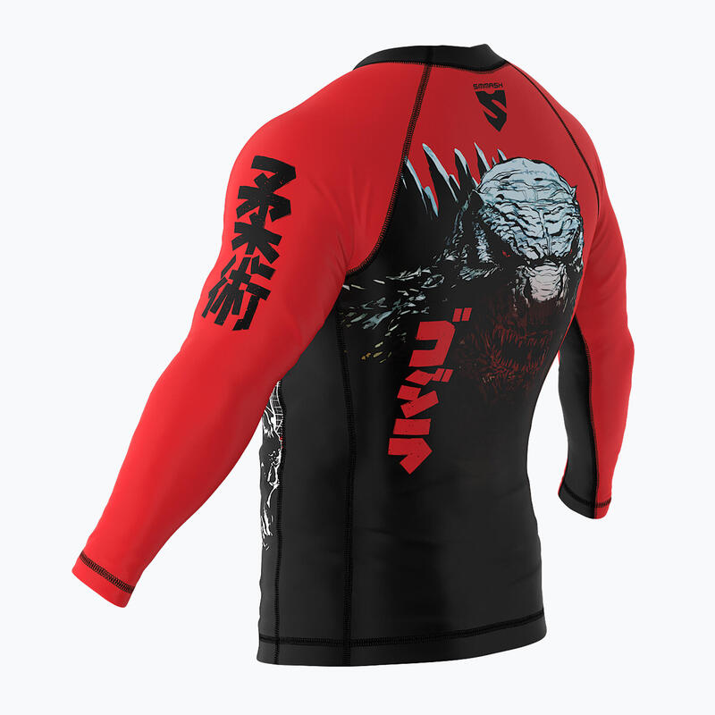 Rashguard a maniche lunghe da uomo SMMASH Zilla